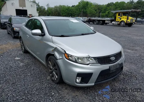2011 Kia Forte Koup Sx из США, поврежденный, VIN KNAFW6A38B5397013